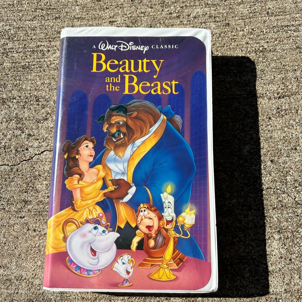 Beauty and the Beast Black Diamond VHS